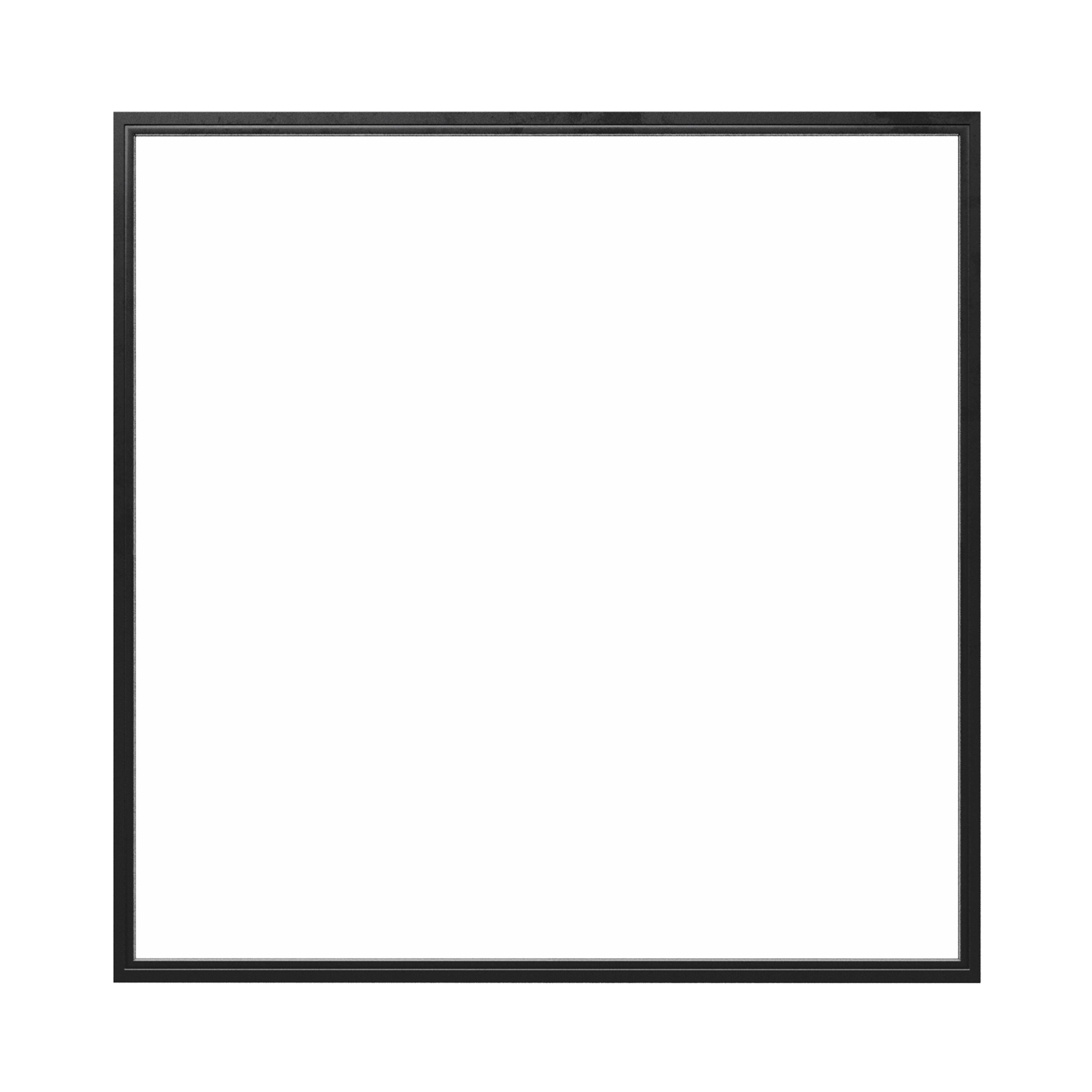 Square Steel Metal Picture Window