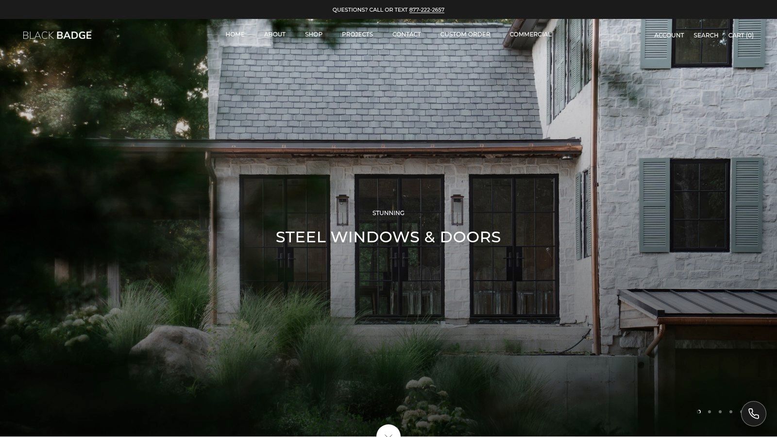 Screenshot from https://blackbadgedoors.com