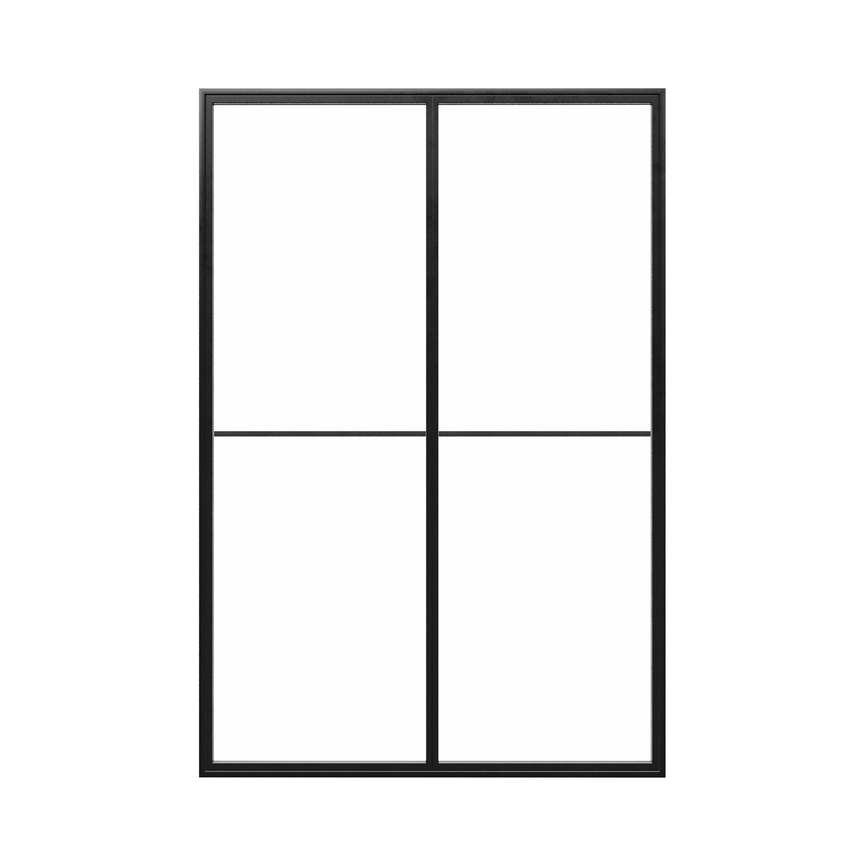 Steel Double Casement Window