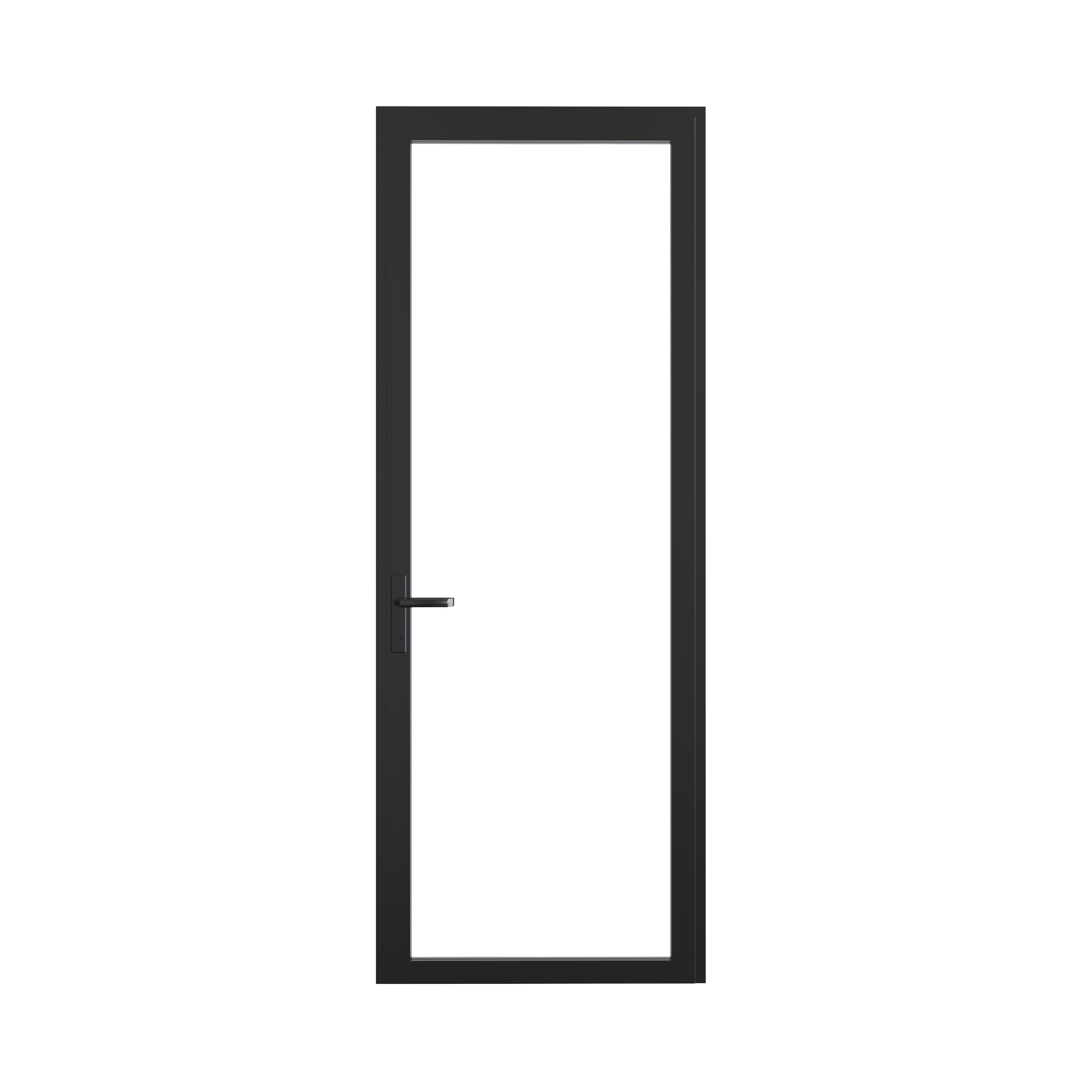 All-Glass Aluminum Metal Door - Triple Glazed - Thermally Broken