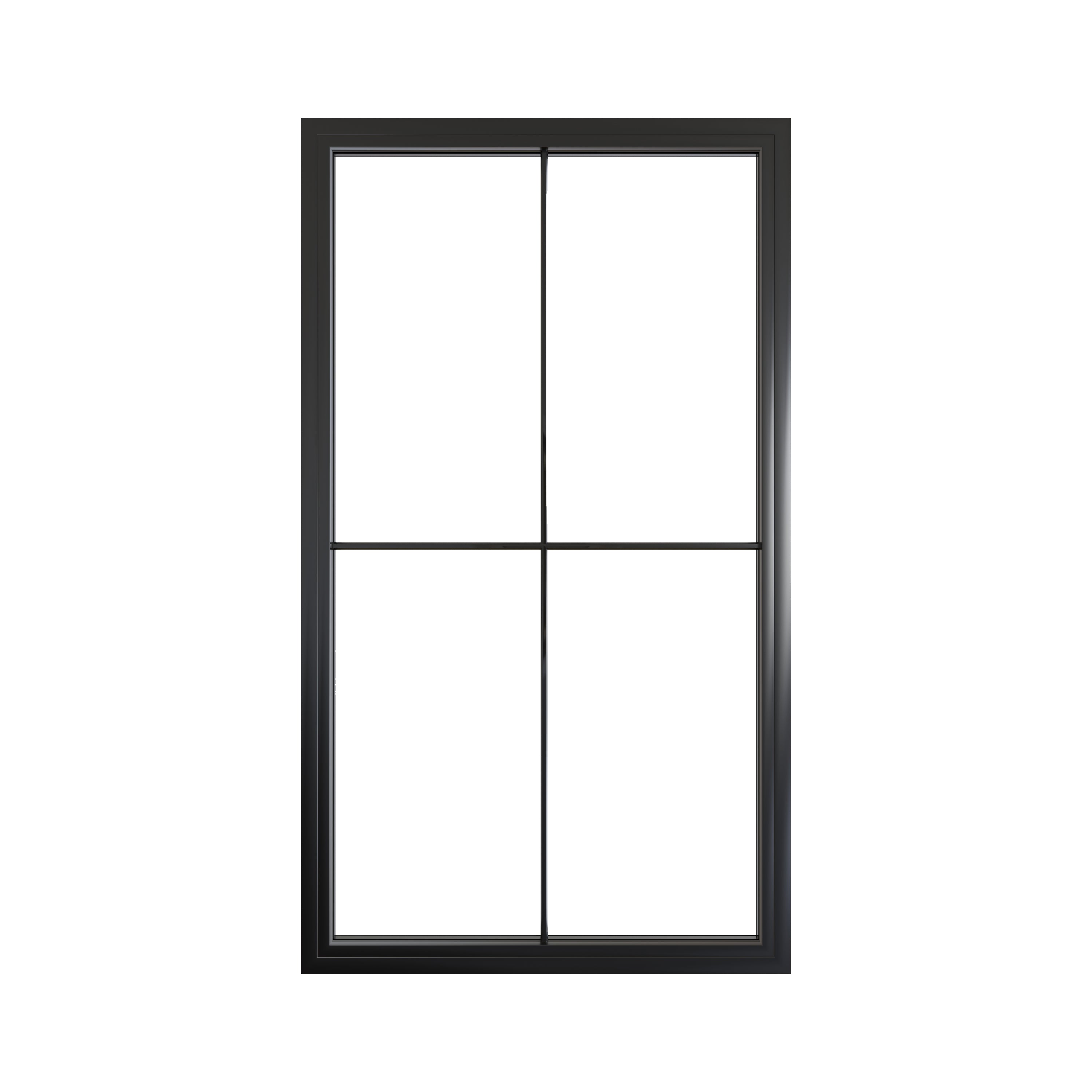 Single Casement Metal Window - Aluminum