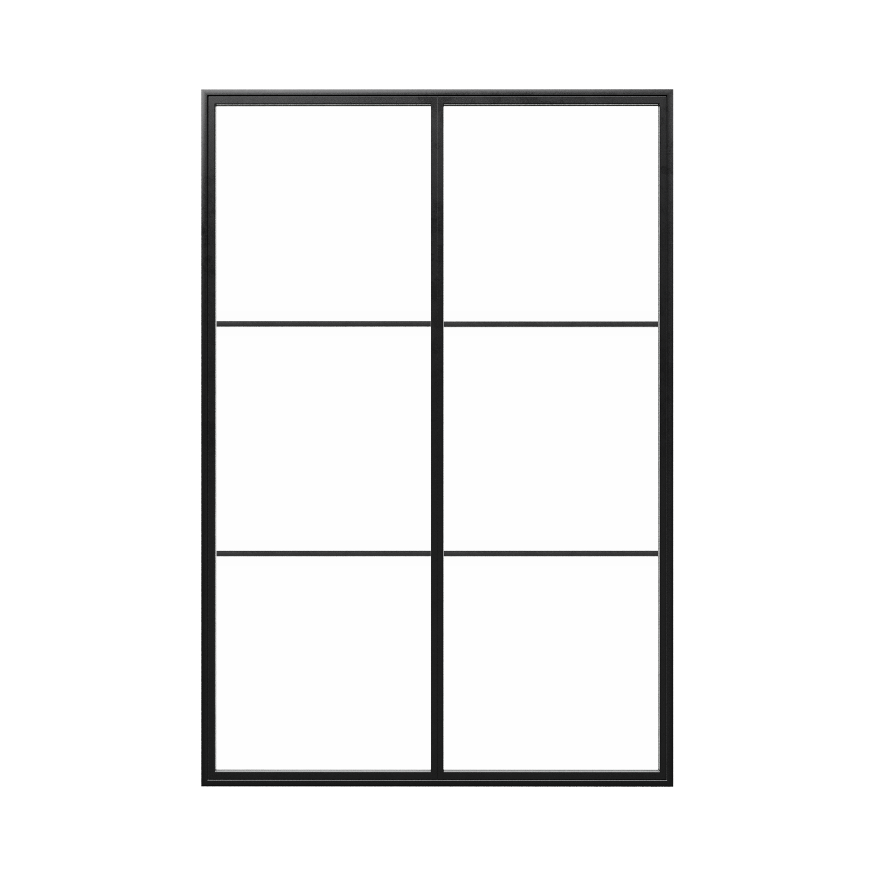 Steel Double Casement Window