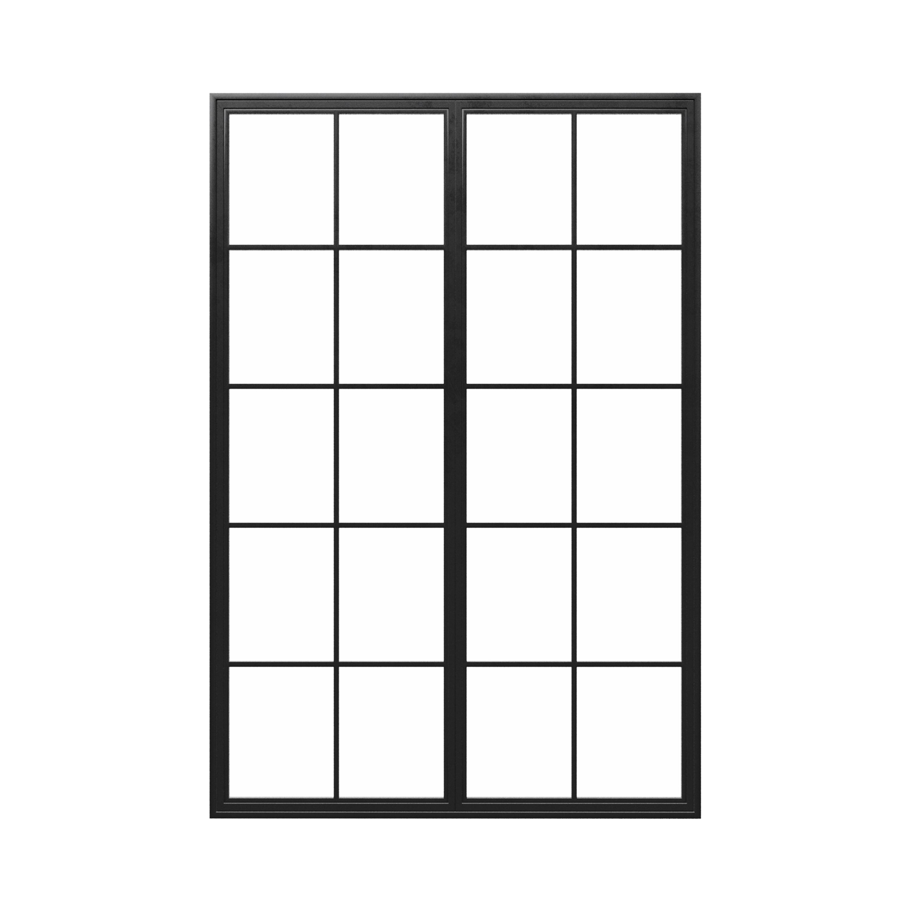 Steel Double Casement Window