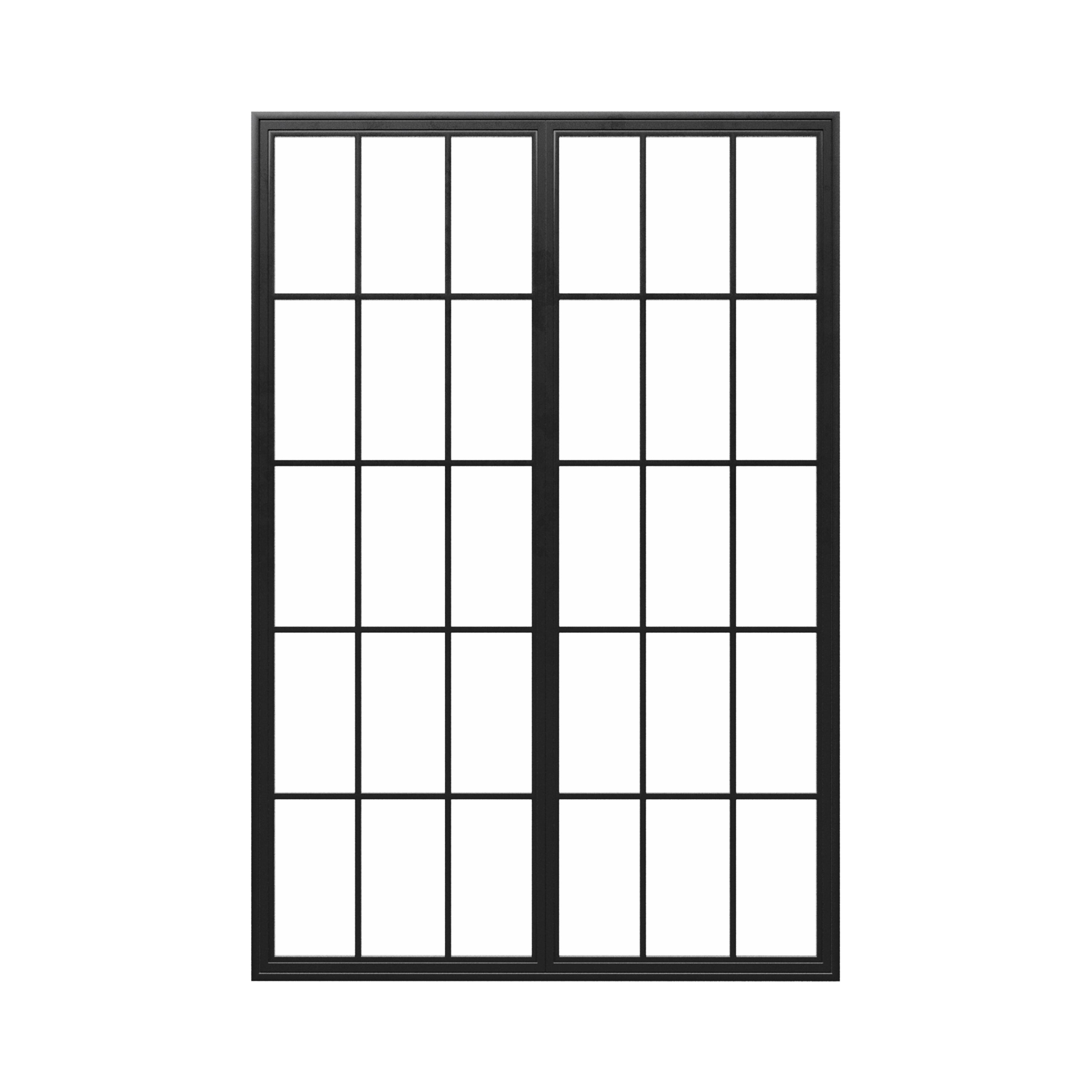 Steel Double Casement Window